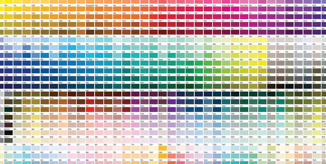 Qual a diferença entre os padrões de cores Pantone e CMYK?